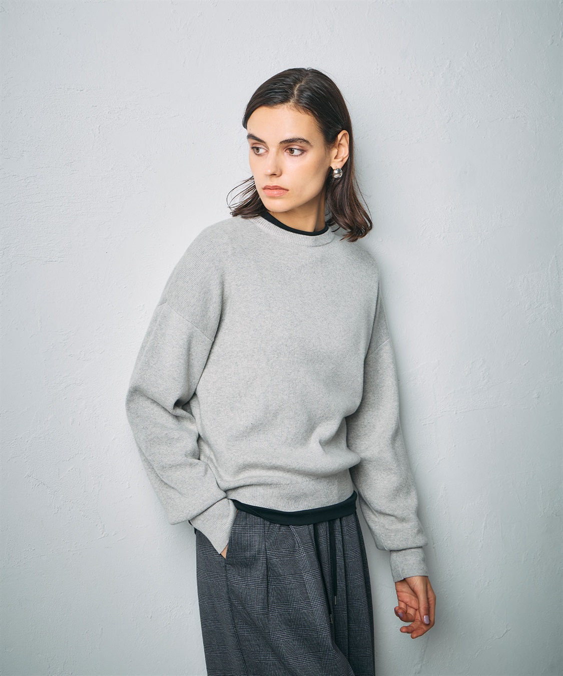 N.O.R.C コットンカシミヤニットプルオーバー_sub_19