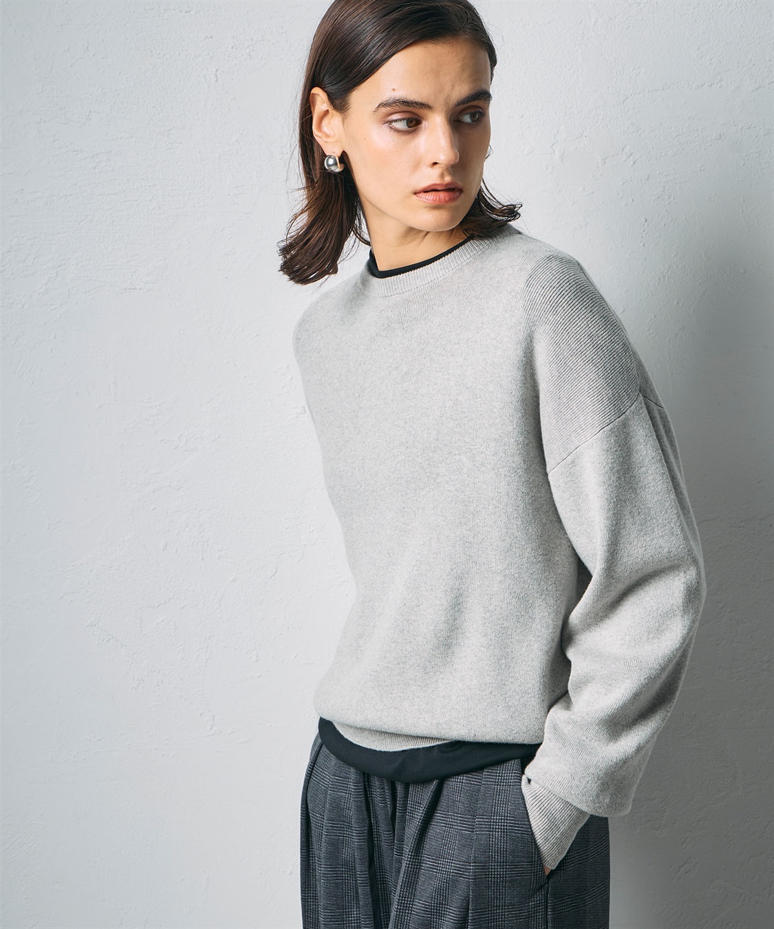 N.O.R.C コットンカシミヤニットプルオーバー_sub_22