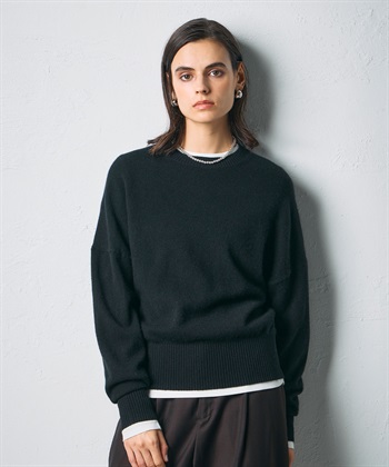 N.O.R.C 【CASHMERE100%】カシミヤクルーネックニット_subthumb_1