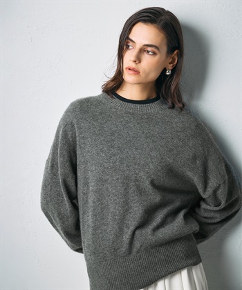 N.O.R.C 【CASHMERE100%】カシミヤクルーネックニット_subthumb_3