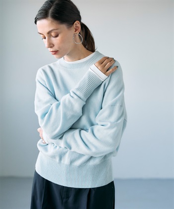 N.O.R.C 【CASHMERE100%】カシミヤクルーネックニット_subthumb_4