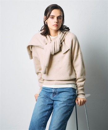 N.O.R.C 【CASHMERE100%】カシミヤクルーネックニット_subthumb_9