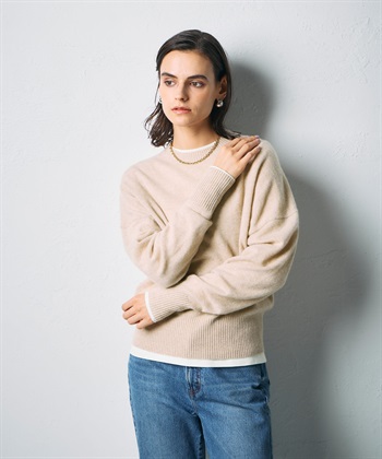 N.O.R.C 【CASHMERE100%】カシミヤクルーネックニット_subthumb_11