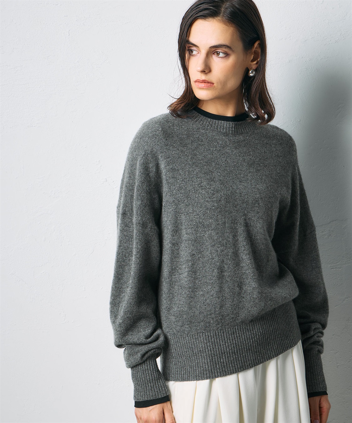 N.O.R.C 【CASHMERE100%】カシミヤクルーネックニット_sub_18