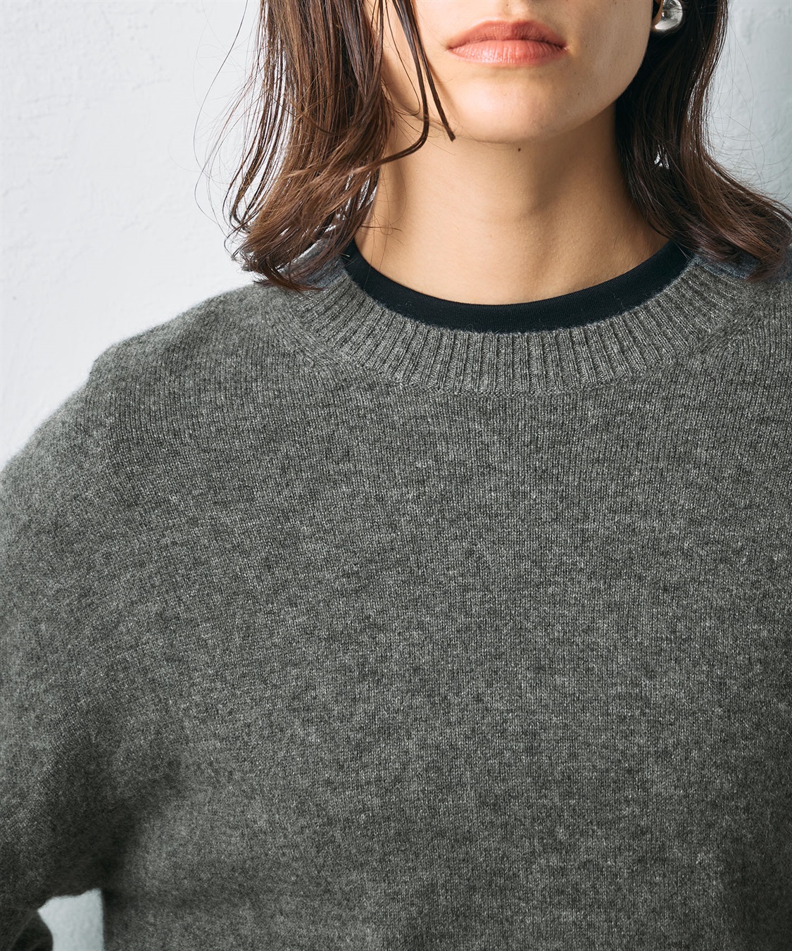 N.O.R.C 【CASHMERE100%】カシミヤクルーネックニット_sub_22