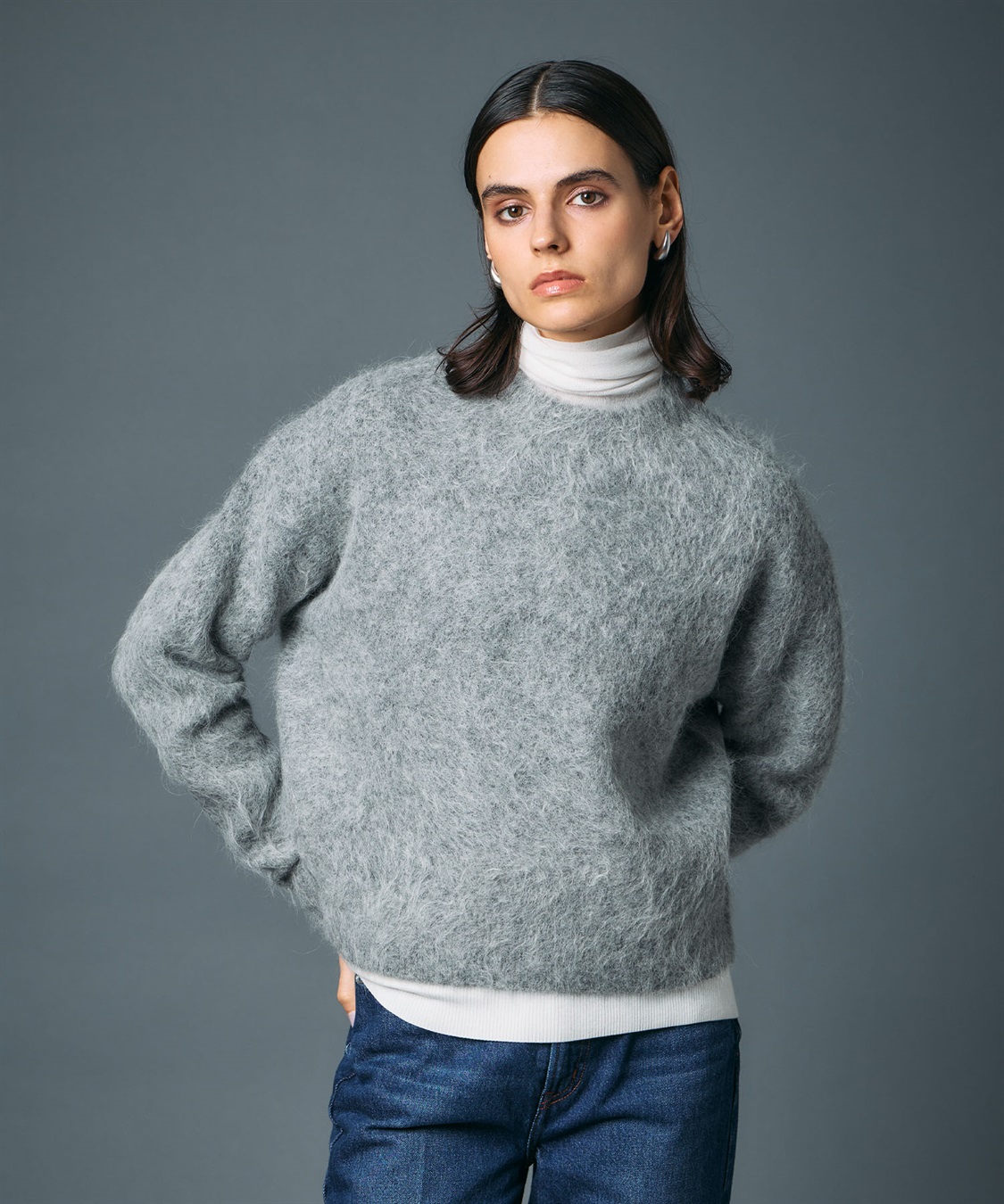 N.O.R.C アルパカシャギーニットプルオーバー_sub_11