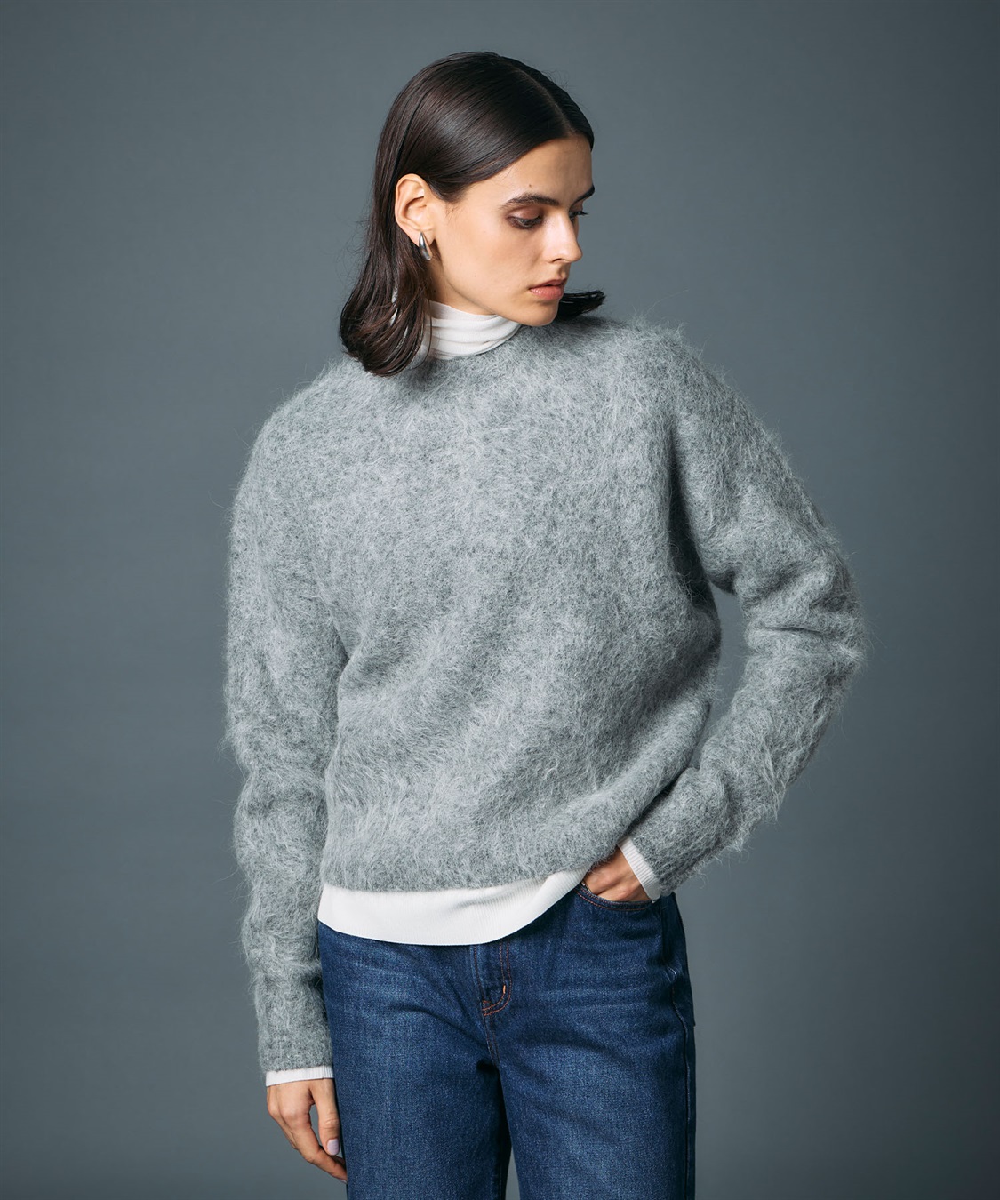 N.O.R.C アルパカシャギーニットプルオーバー_sub_12