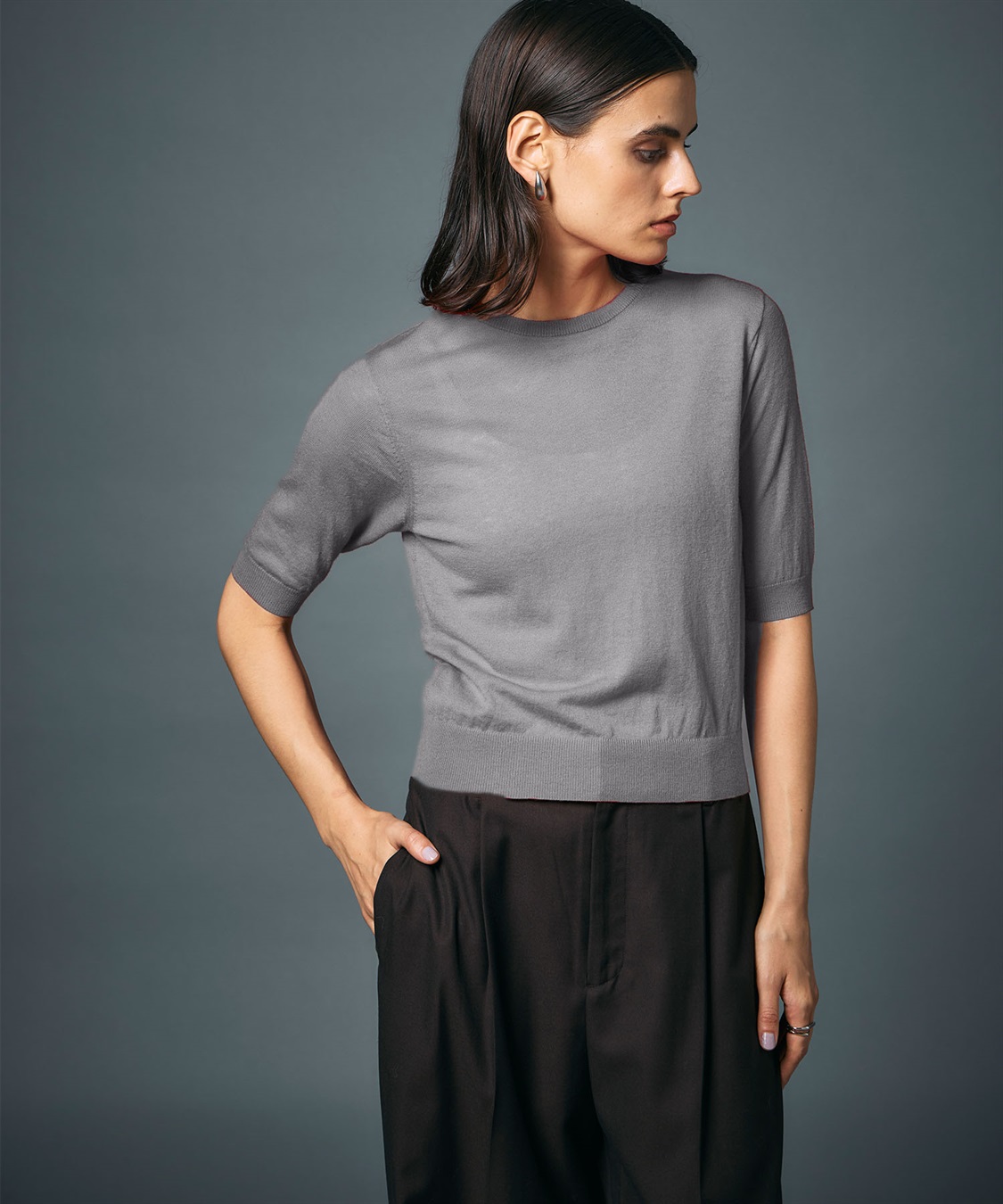 N.O.R.C <NEW YEAR TIME SALE>WOOL SILK PACK ENSEMBLE KNIT_sub_9