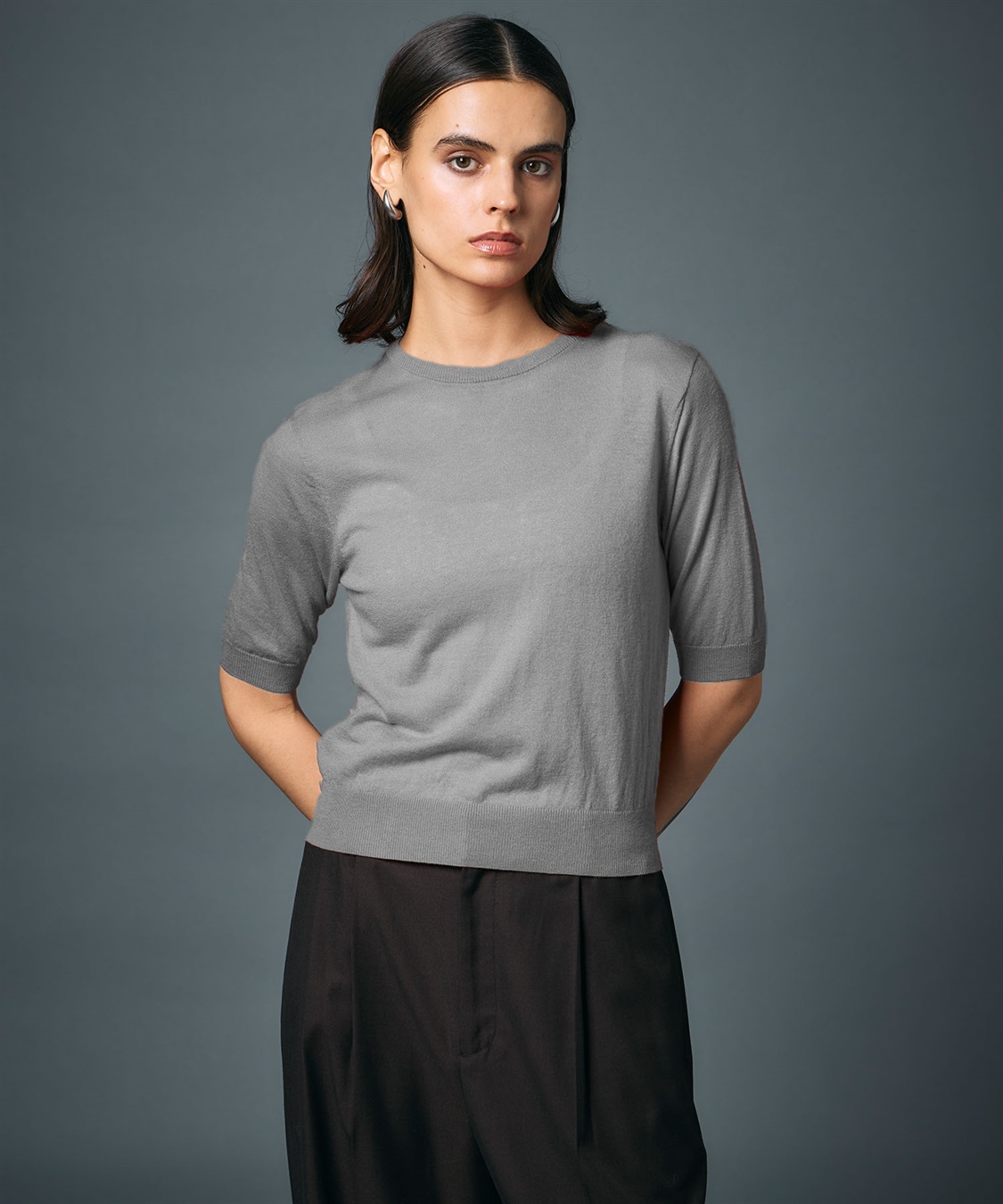 N.O.R.C <NEW YEAR TIME SALE>WOOL SILK PACK ENSEMBLE KNIT_sub_10