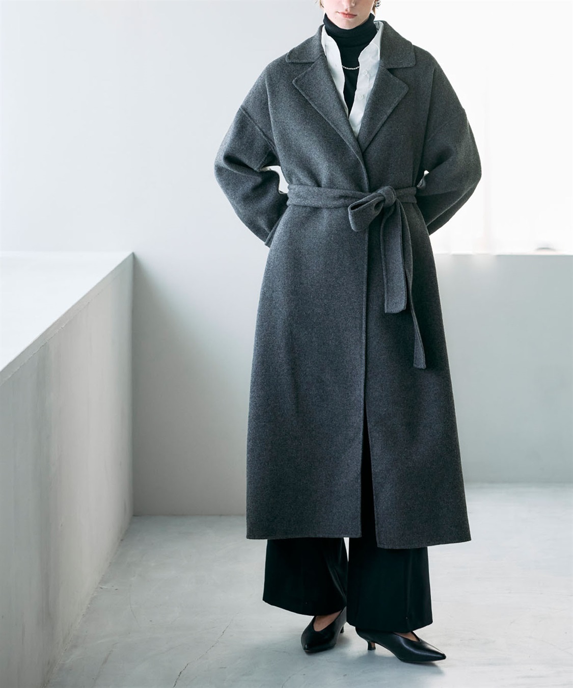 N.O.R.C ウールメルトンロングリバーコート_sub_15