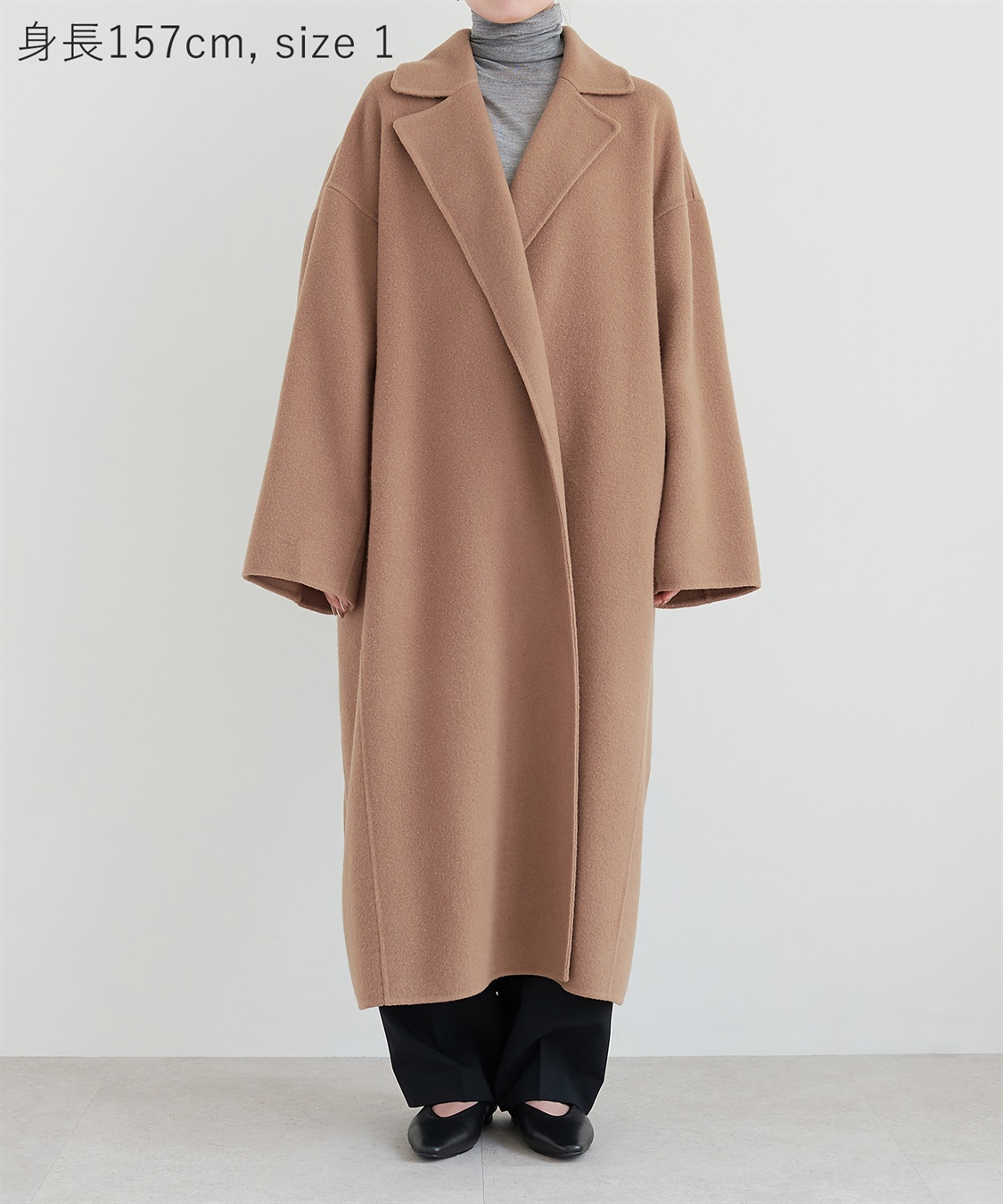 N.O.R.C ウールメルトンロングリバーコート_sub_20