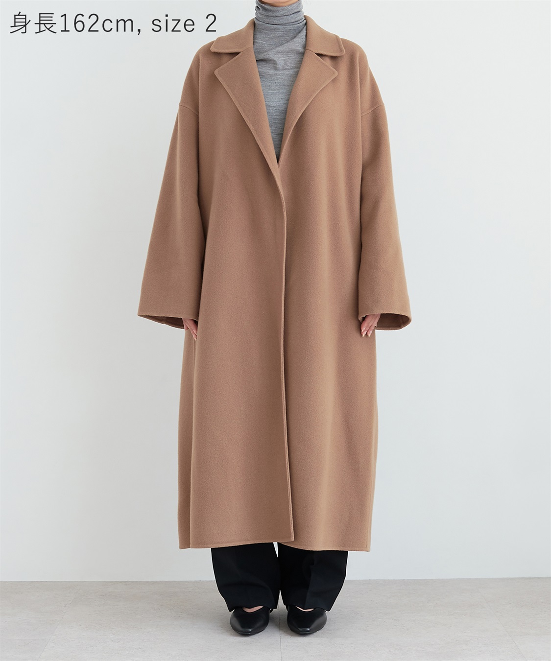 N.O.R.C ウールメルトンロングリバーコート_sub_22