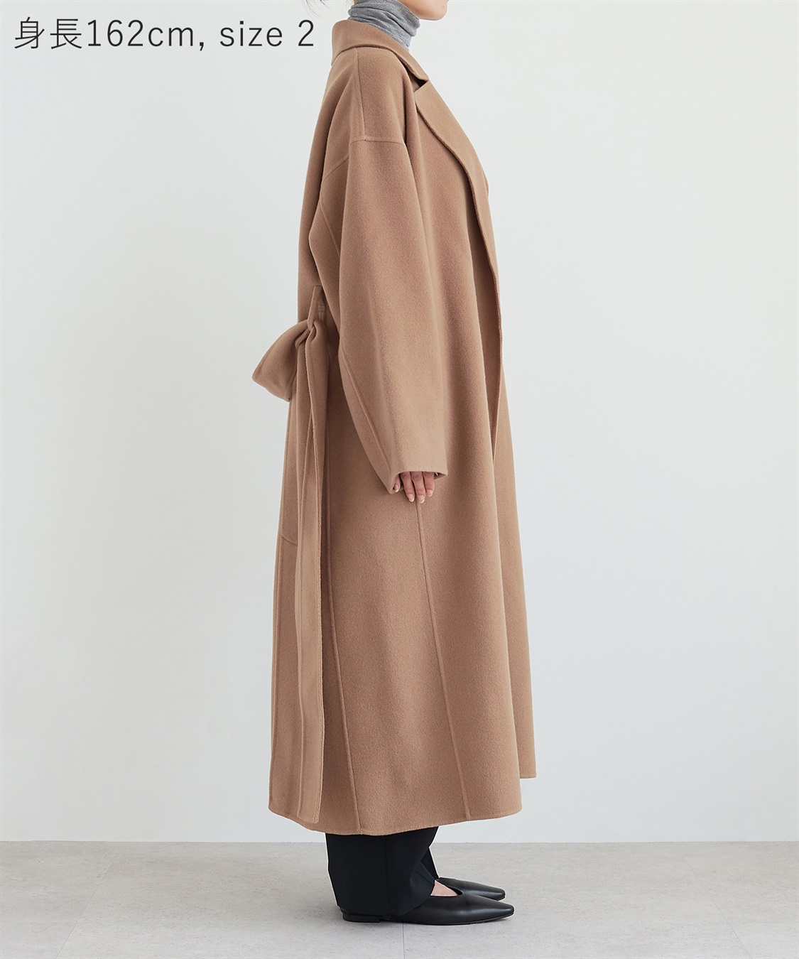 N.O.R.C ウールメルトンロングリバーコート_sub_23