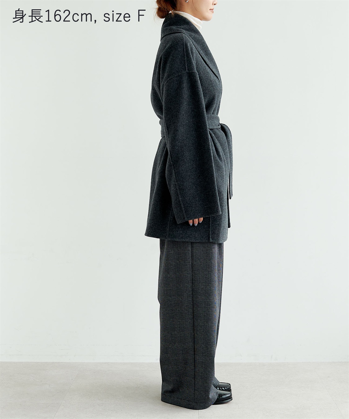 N.O.R.C ウールメルトンミドルリバーコート_sub_25