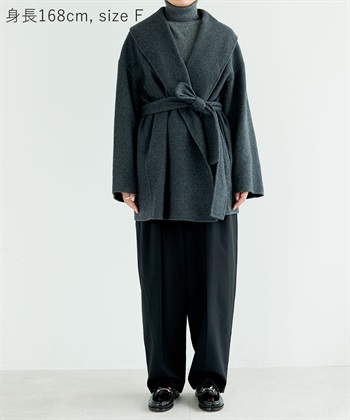 N.O.R.C ウールメルトンミドルリバーコート_subthumb_26