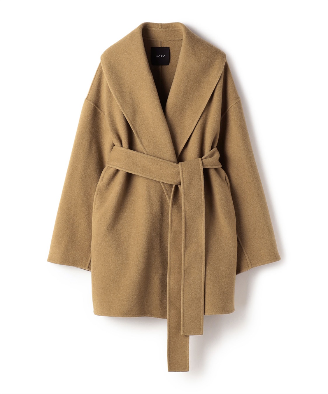 N.O.R.C ウールメルトンミドルリバーコート_sub_28