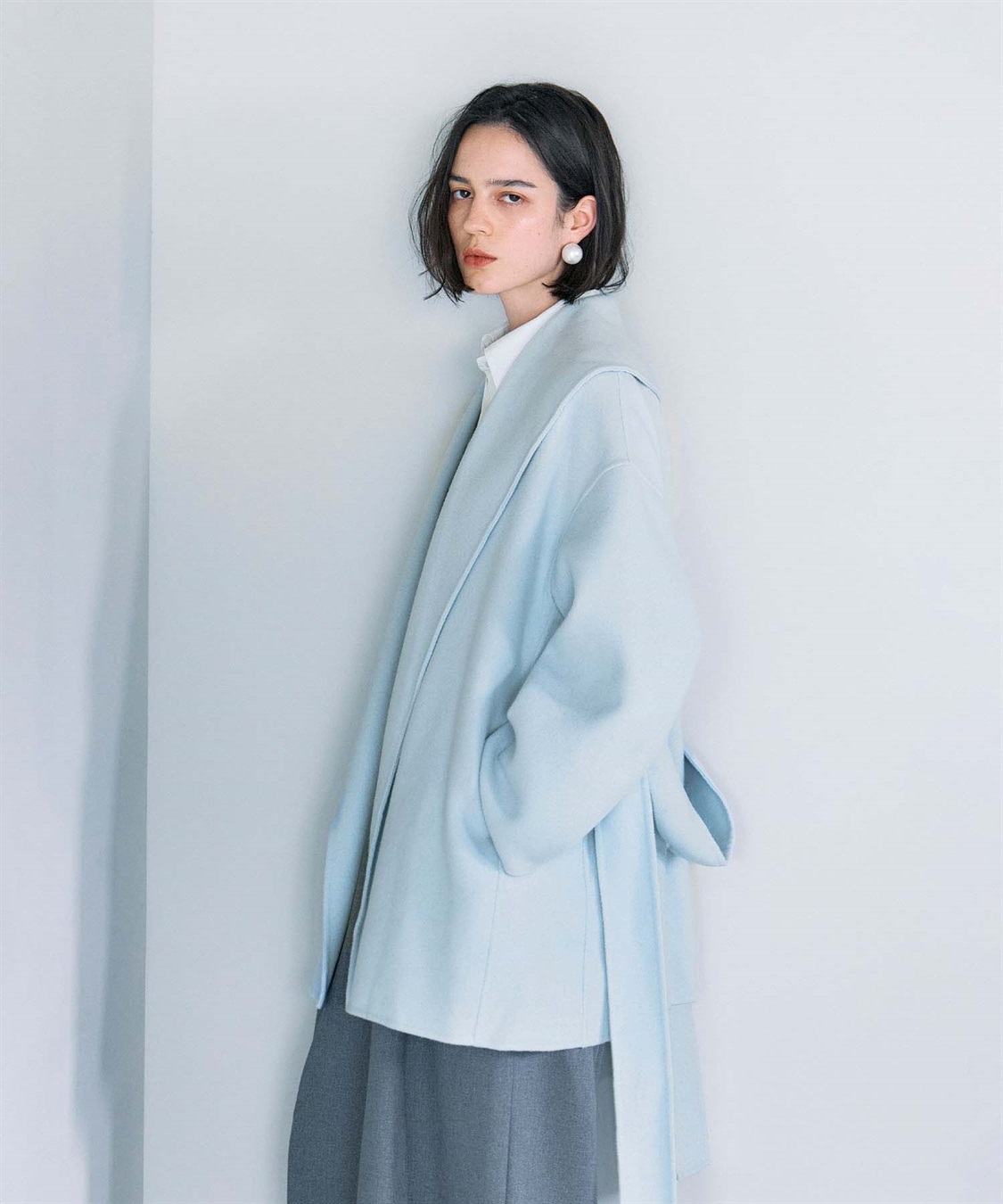N.O.R.C 【PRE ORDER 10%OFF 9/20まで】ウールメルトンミドルリバーコート_sub_31