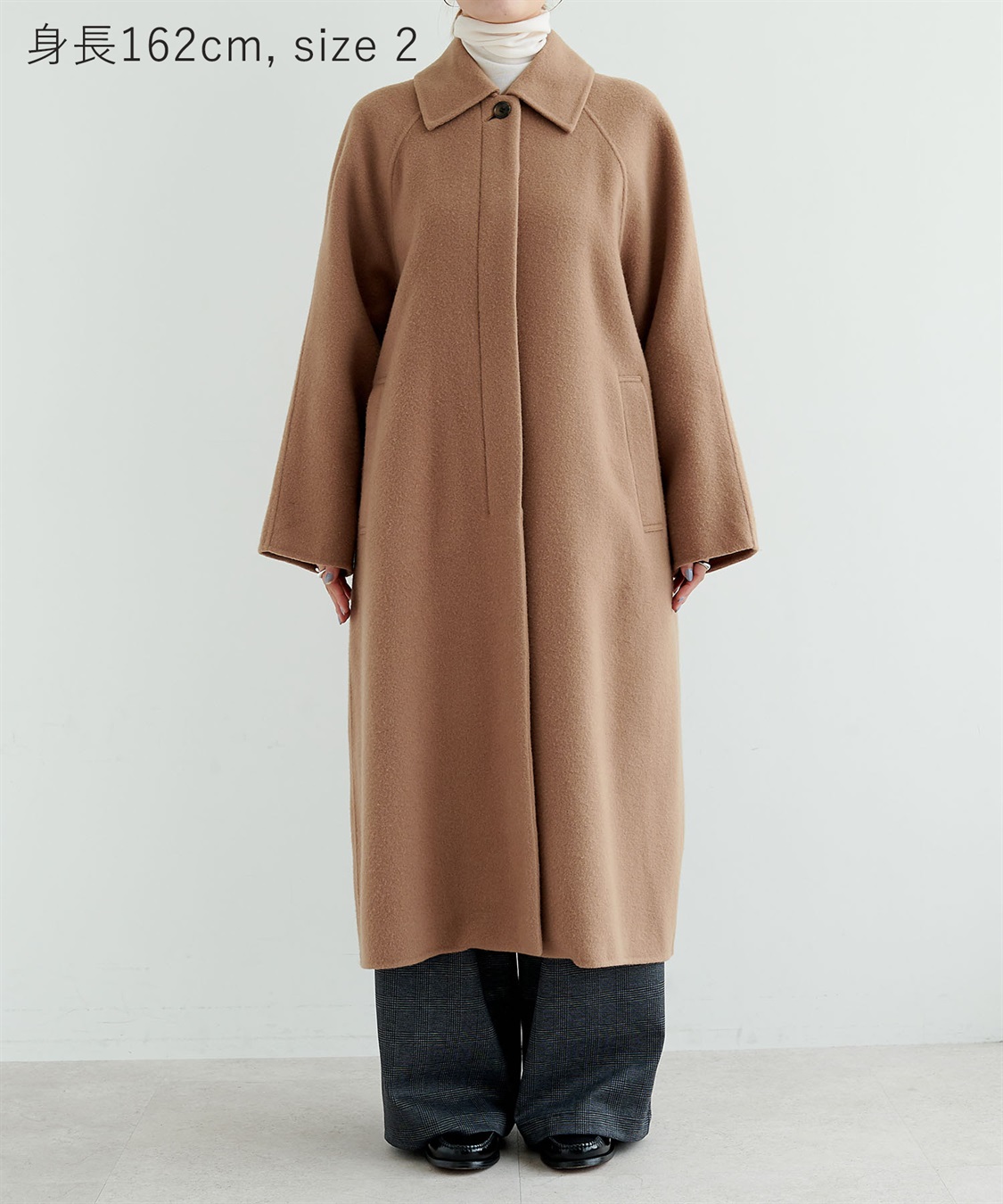 N.O.R.C ウールメルトンステンカラーリバーコート_sub_16