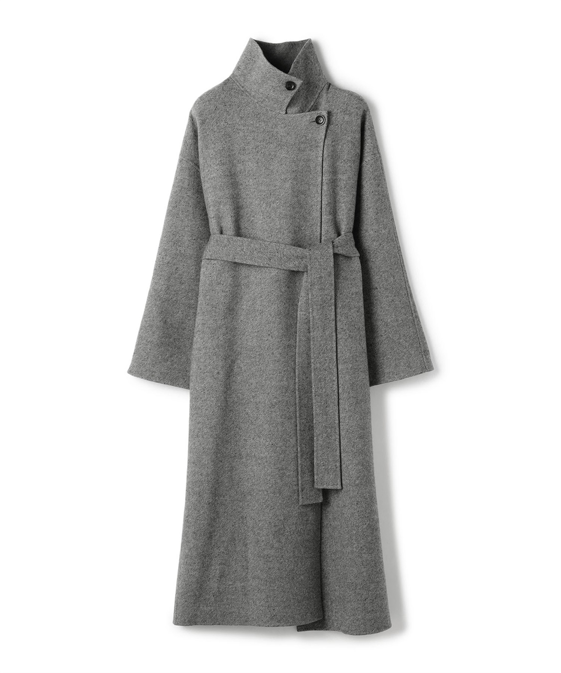 N.O.R.C ジーロンウールシルクネップリバーコート_sub_23