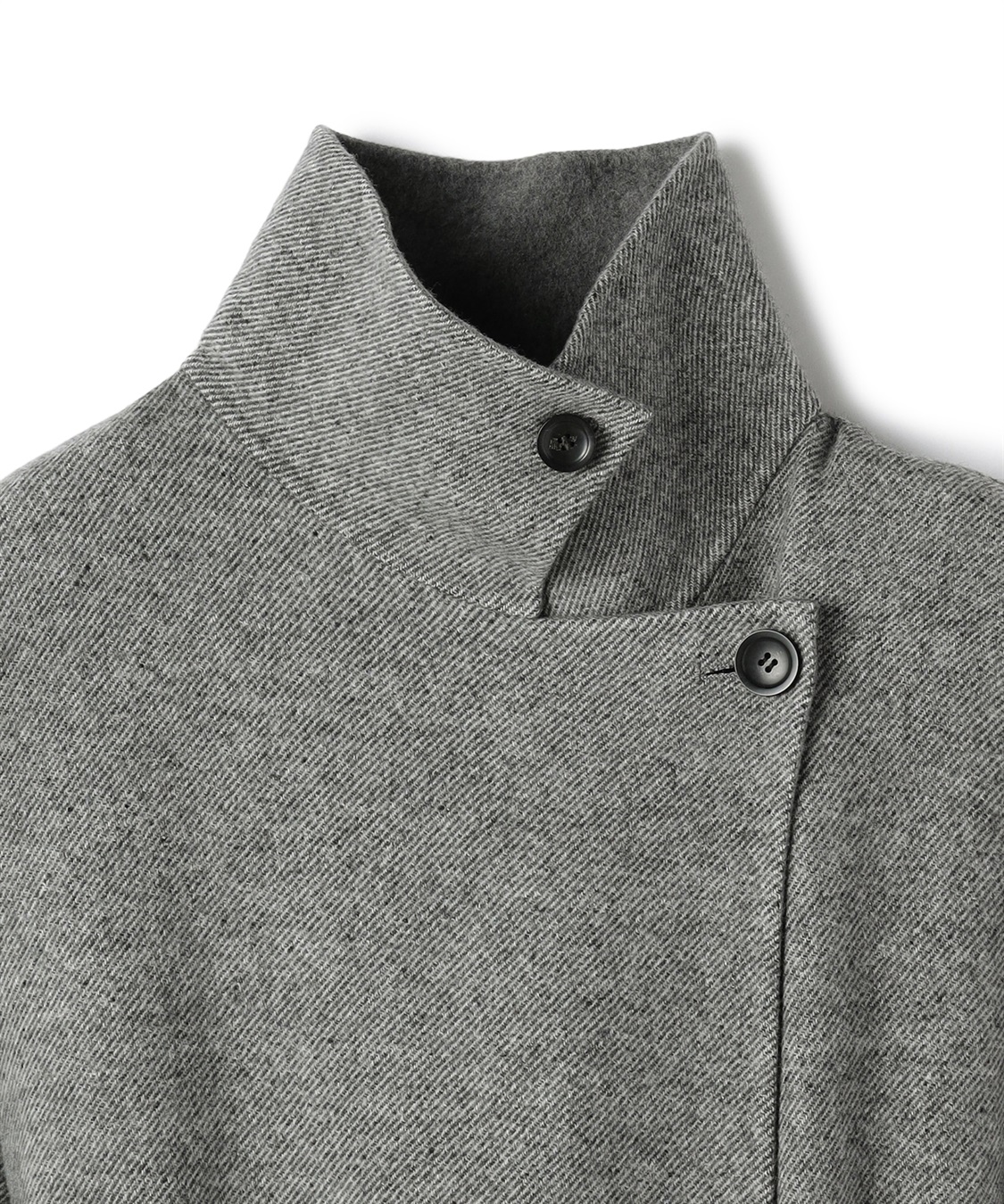 N.O.R.C ジーロンウールシルクネップリバーコート_sub_26