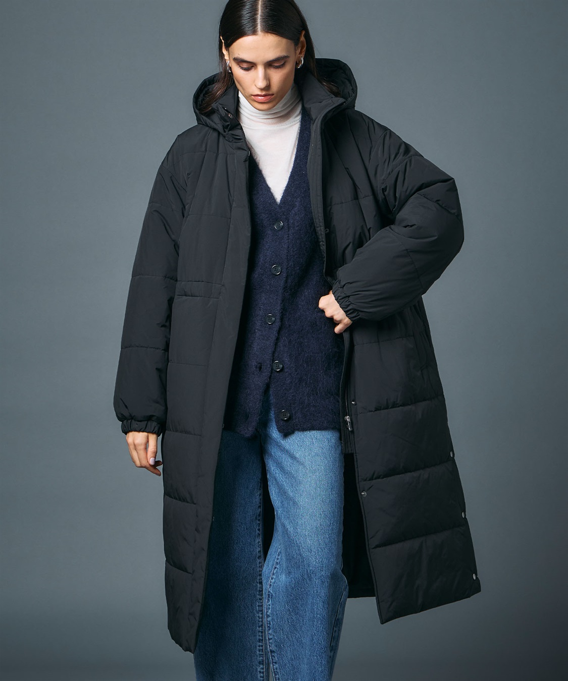 N.O.R.C 中綿ロングキルトコート【ファンクション】_sub_3