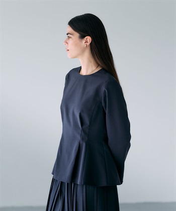 N.O.R.C ウォッシャブルペプラムブラウス【CLEAN MOTION】_subthumb_5