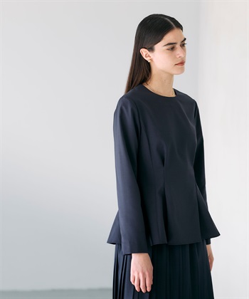 N.O.R.C ウォッシャブルペプラムブラウス【CLEAN MOTION】_subthumb_6