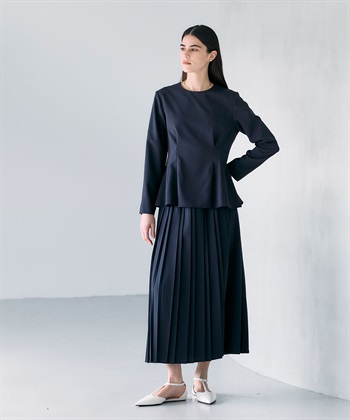 N.O.R.C ウォッシャブルペプラムブラウス【CLEAN MOTION】_subthumb_7