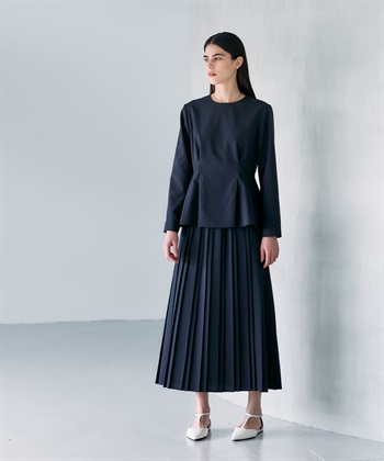 N.O.R.C ウォッシャブルペプラムブラウス【CLEAN MOTION】_subthumb_8