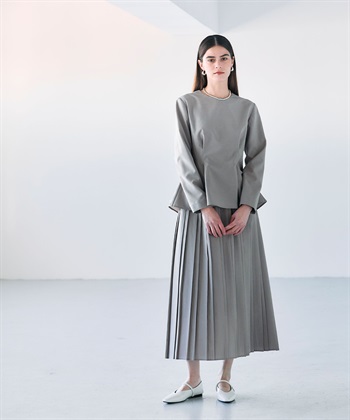 N.O.R.C ウォッシャブルペプラムブラウス【CLEAN MOTION】_subthumb_15