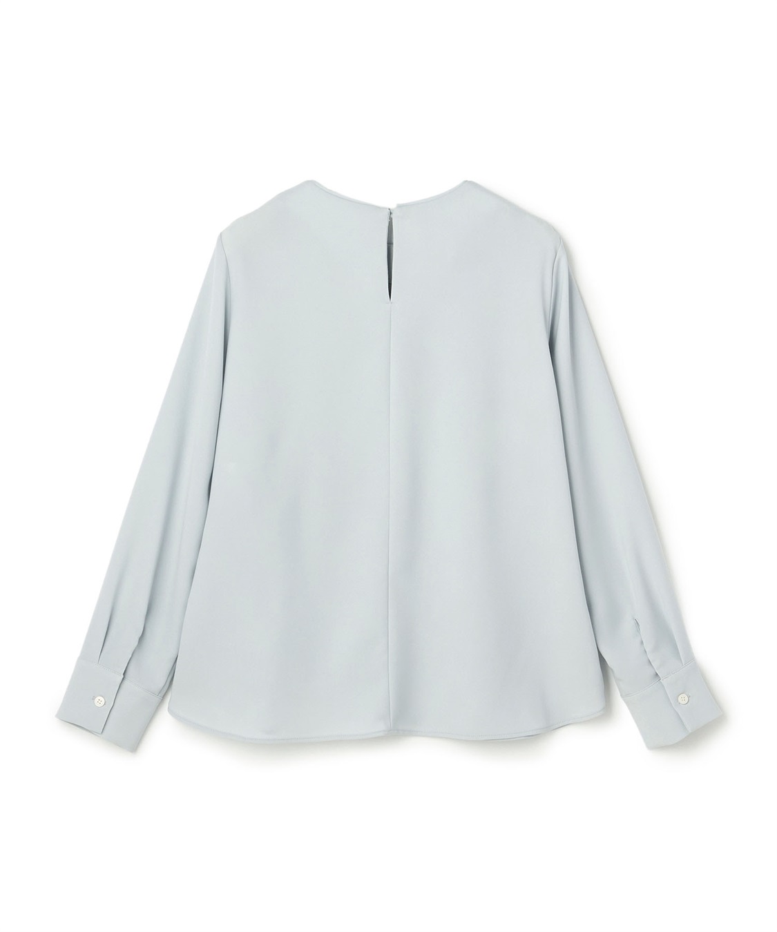 N.O.R.C バックサテンストレッチラウンドネックブラウス_sub_24