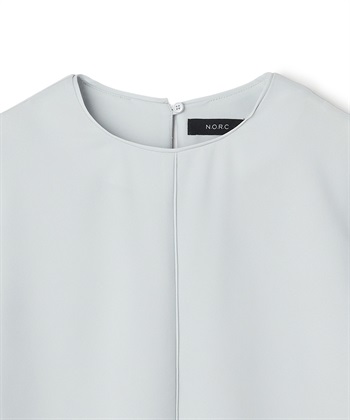 N.O.R.C バックサテンストレッチラウンドネックブラウス_subthumb_25