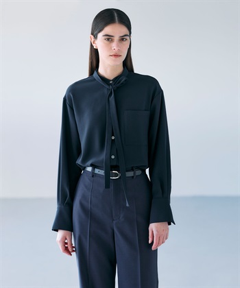 N.O.R.C バックサテンストレッチボウタイブラウス_subthumb_14