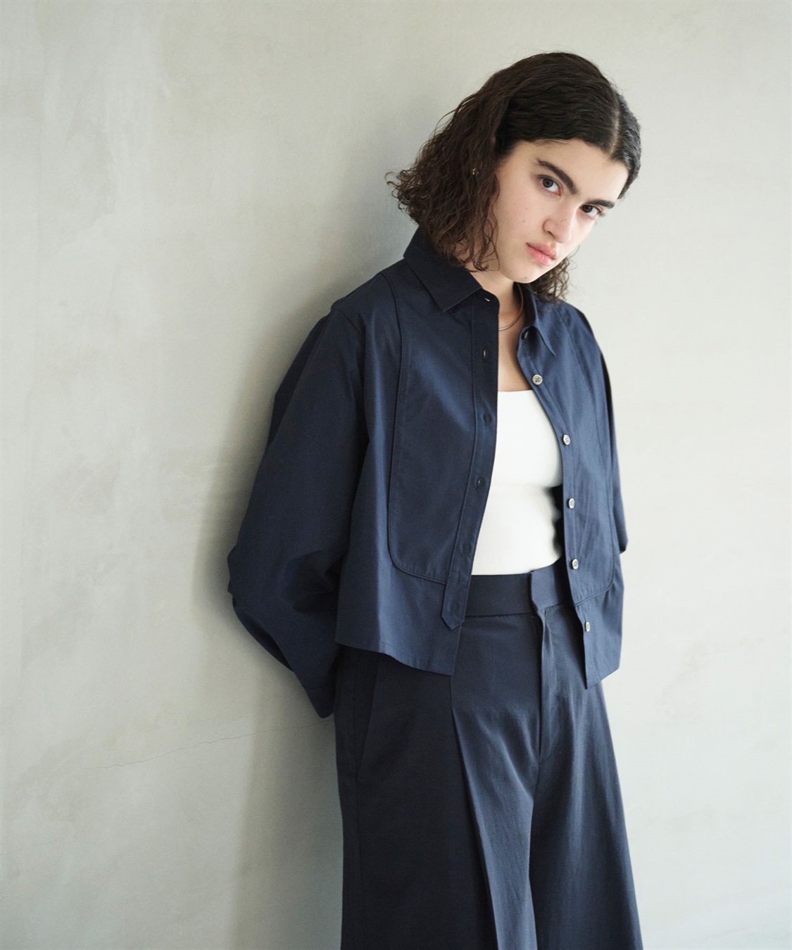 N.O.R.C コンフォータブルショートドレスシャツ_sub_2