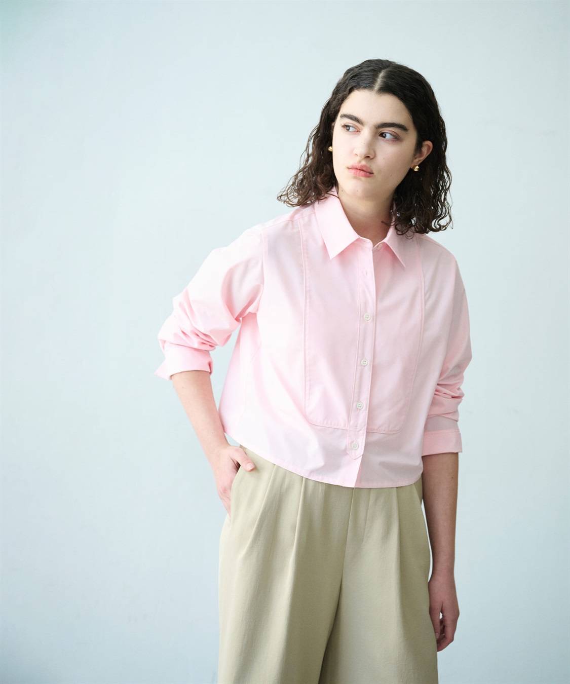 N.O.R.C コンフォータブルショートドレスシャツ_sub_7