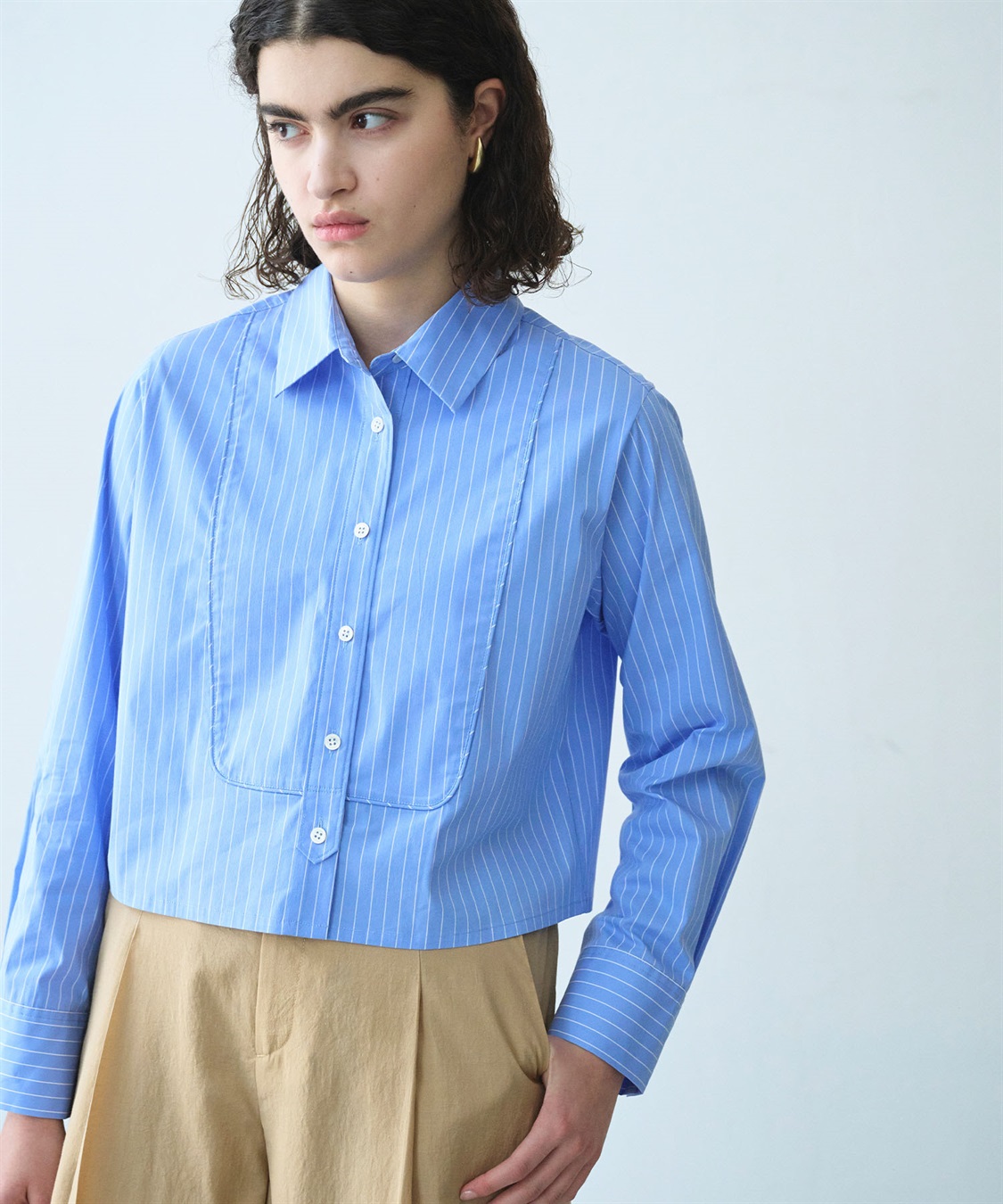 N.O.R.C コンフォータブルショートドレスシャツ_sub_16