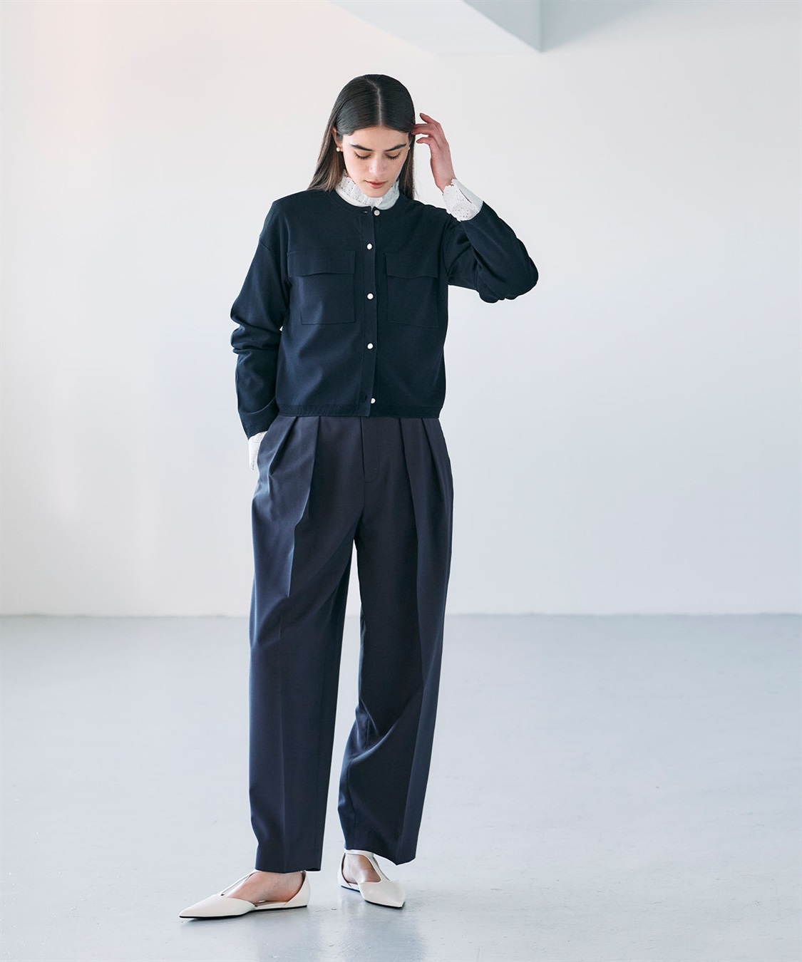 N.O.R.C ショートニットジャケット【CLEAN MOTION】_sub_3