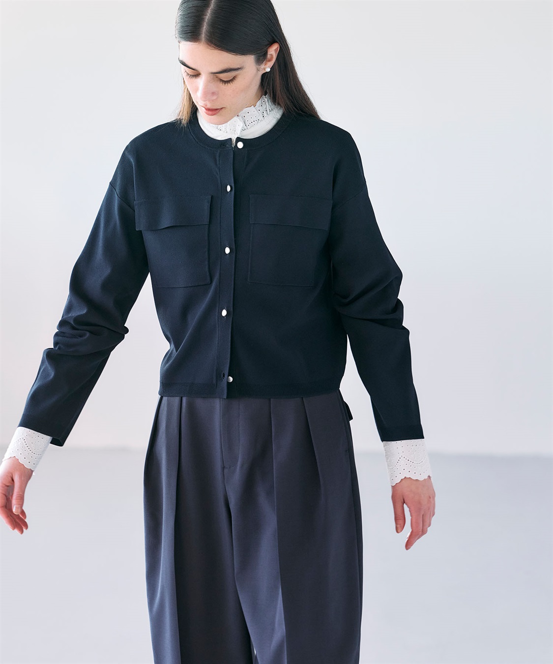 N.O.R.C ショートニットジャケット【CLEAN MOTION】_sub_4