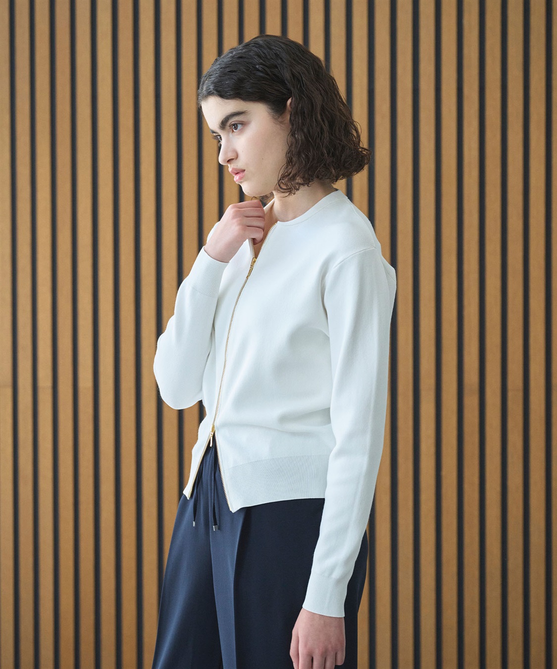 N.O.R.C Wジップニットブルゾン【CLEAN MOTION】_sub_9