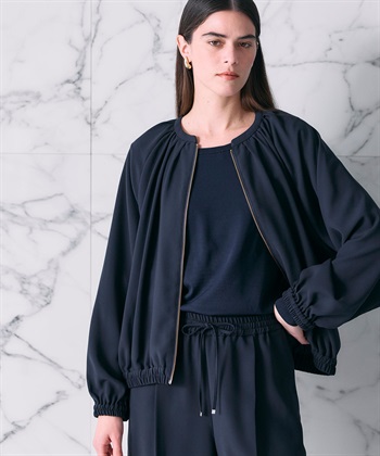 N.O.R.C バックサテンストレッチブルゾン_subthumb_1