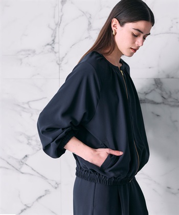 N.O.R.C バックサテンストレッチブルゾン_subthumb_6