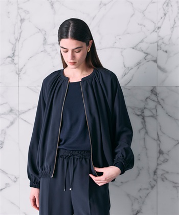 N.O.R.C バックサテンストレッチブルゾン_subthumb_8