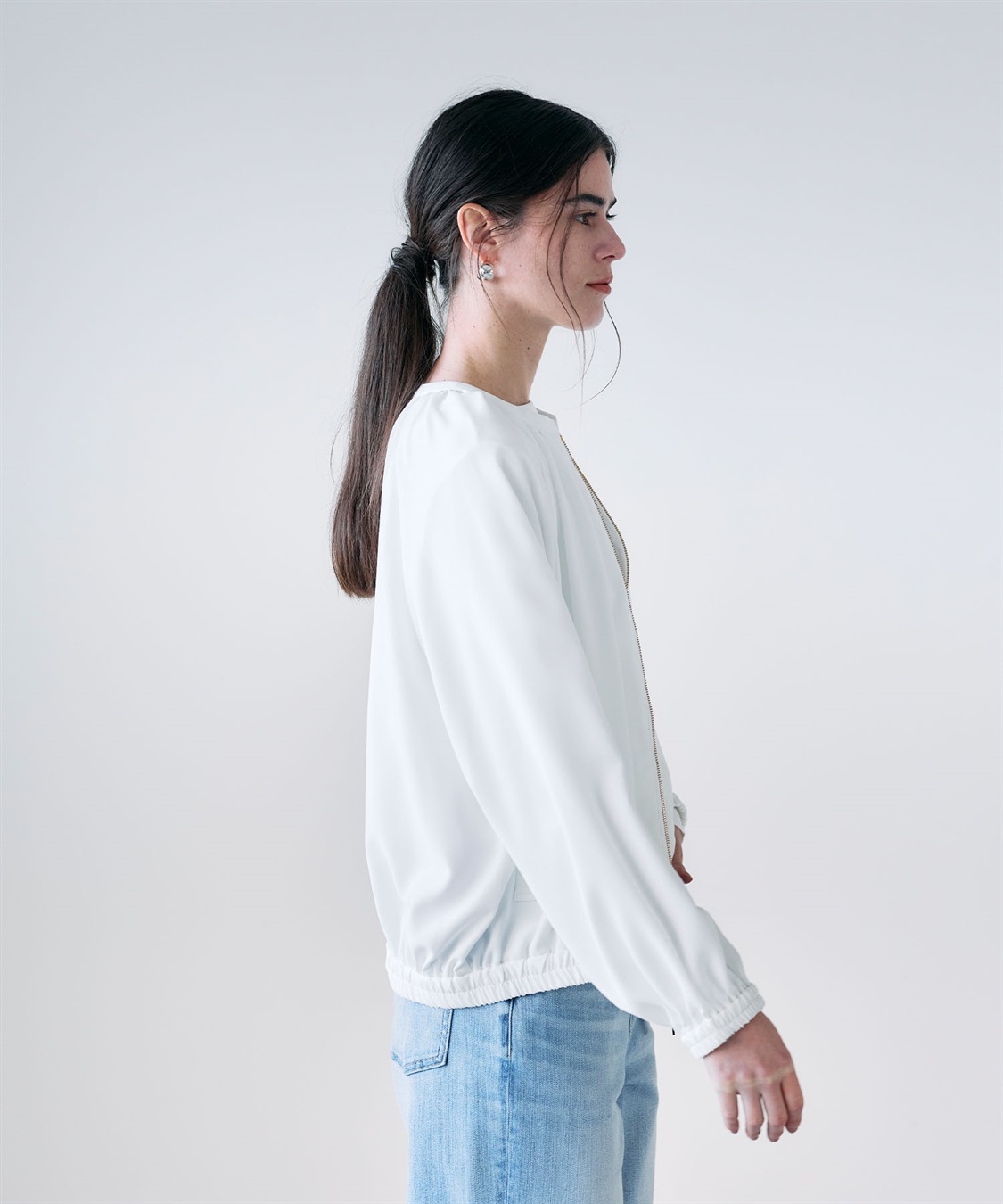 N.O.R.C バックサテンストレッチブルゾン_sub_18