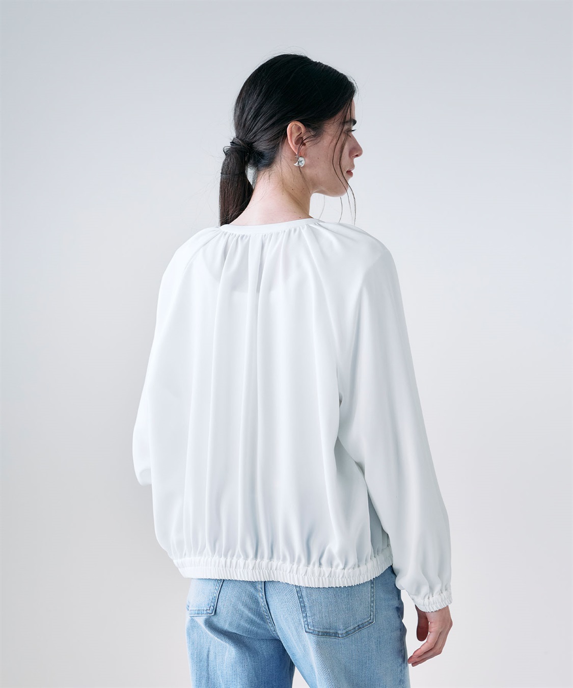 N.O.R.C バックサテンストレッチブルゾン_sub_19