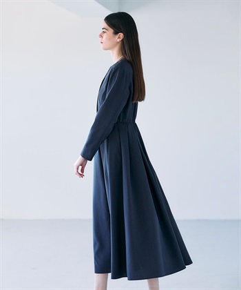 N.O.R.C ウォッシャブルキーネックワンピース【CLEAN MOTION】_subthumb_5