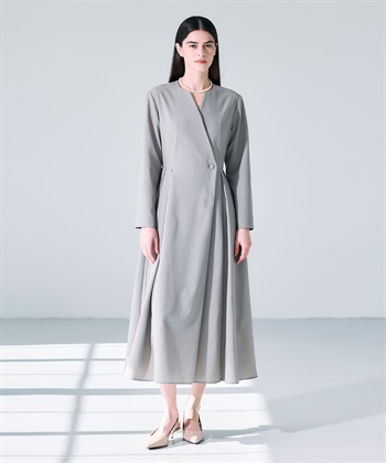 N.O.R.C ウォッシャブルキーネックワンピース【CLEAN MOTION】_subthumb_9