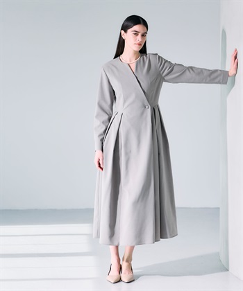 N.O.R.C ウォッシャブルキーネックワンピース【CLEAN MOTION】_subthumb_10