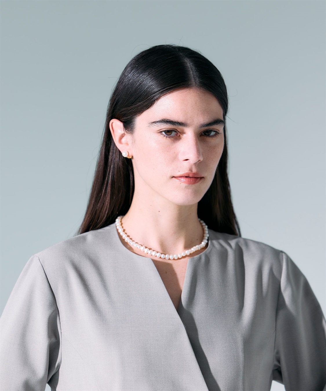 N.O.R.C ウォッシャブルキーネックワンピース【CLEAN MOTION】_sub_16