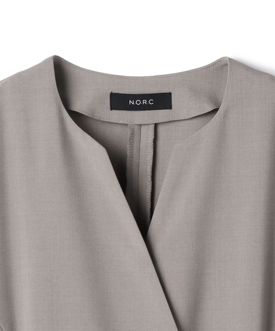 N.O.R.C ウォッシャブルキーネックワンピース【CLEAN MOTION】_sub_24