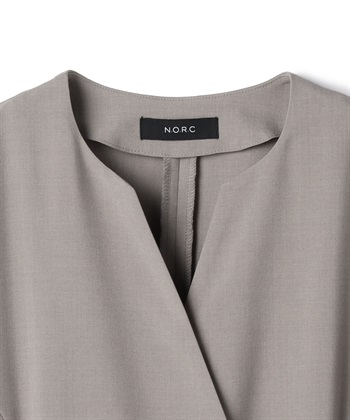 N.O.R.C ウォッシャブルキーネックワンピース【CLEAN MOTION】_subthumb_24